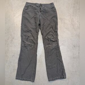 Kuhl Women's 8 Gray Straight Leg Pants Outdoor Lightweight